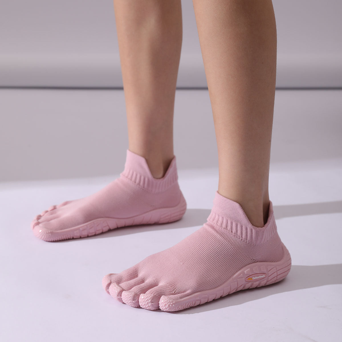 Minimal SOCKNIT barefoot sneakers - Rose Quartz | GallonShark
