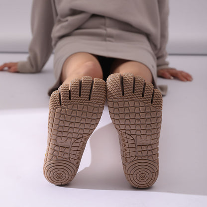 Zapatillas barefoot Minimal SOCKNIT - Bronze Brown | GallonShark
