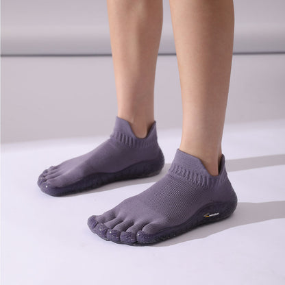 Zapatillas Minimal Socknit en color Purple Sapphire para pisada natural y comodidad barefoot