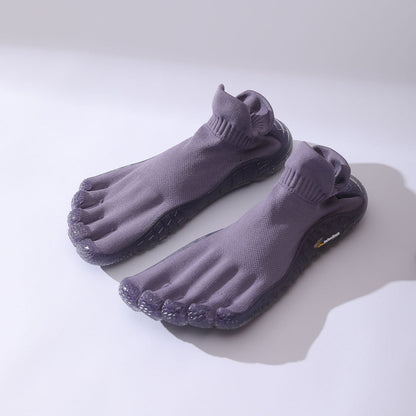 Zapatillas Minimal Socknit color Purple Shappire para movimiento natural y equilibrio.