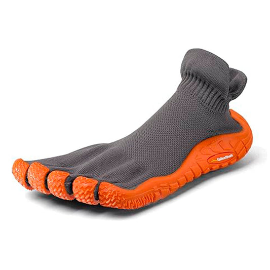 Zapatillas barefoot Minimal SOCKNIT - Antracite/Orange | GallonShark