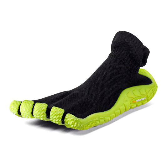 Zapatillas barefoot Minimal SOCKNIT - Black/Yellow | GallonShark